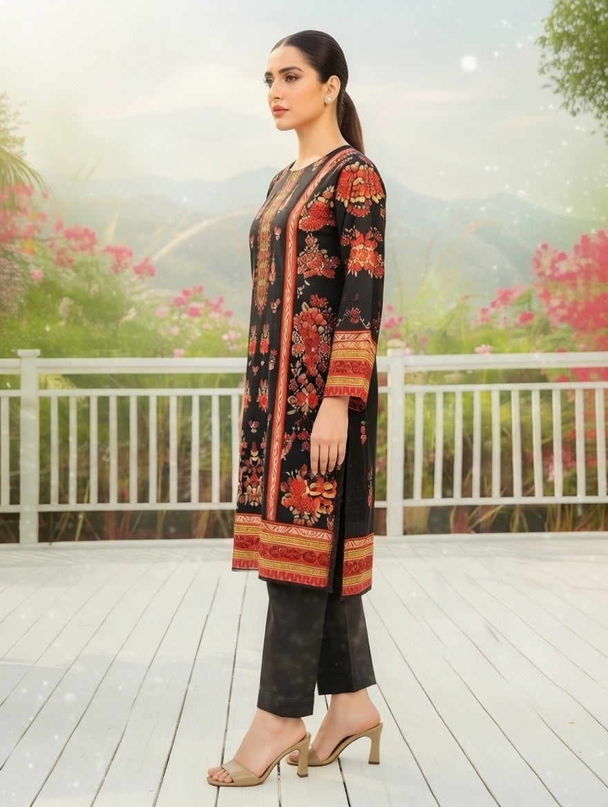 Bin Saeed unstitch 3 piece Lawn