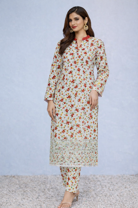 Bareeze Shaanzay Lawn Collection – 3 Piece Unstitched Suit (AZ)