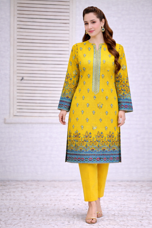 Bin Saeed Luxury Cotton Collection – 3 Piece Suit