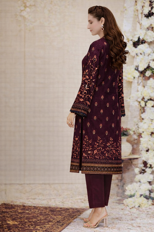 Bin Saeed Luxury Cotton Collection – 3 Piece Suit