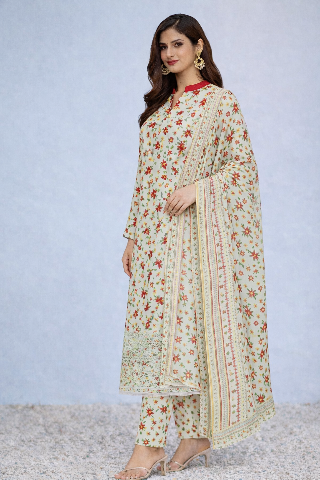 Bareeze Shaanzay Lawn Collection – 3 Piece Unstitched Suit (AZ)