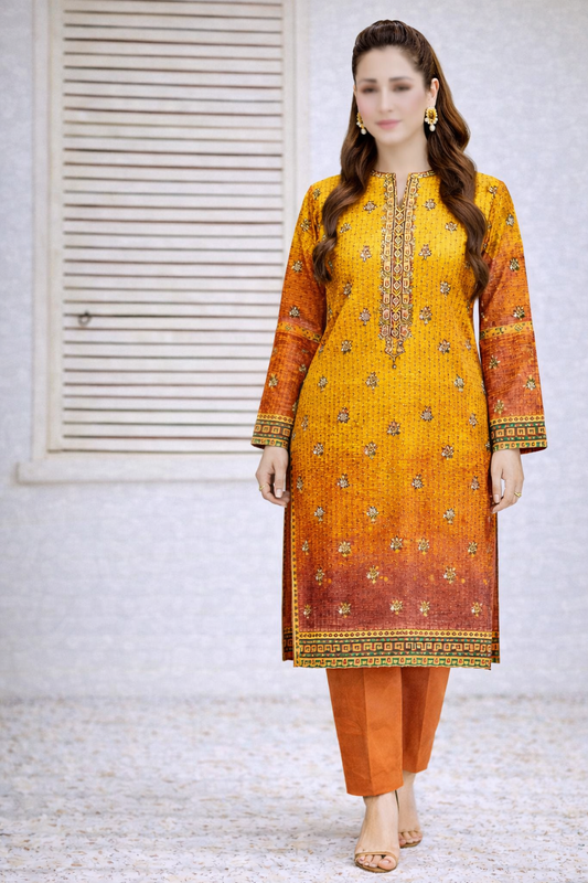 Bin Saeed Luxury Cotton Collection – 3 Piece Suit