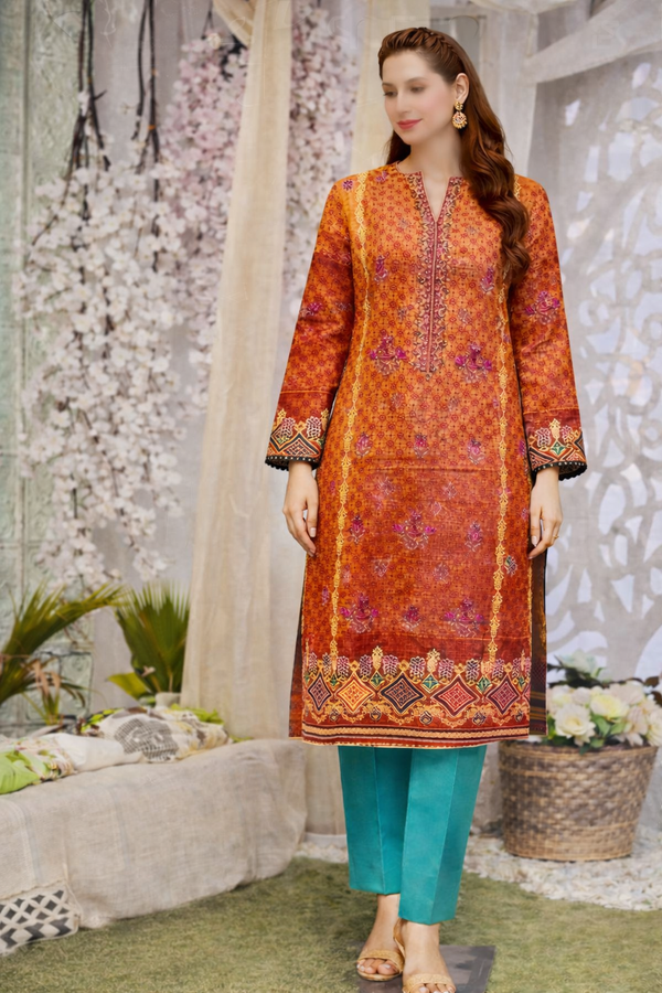 Bin Saeed Luxury Cotton Collection – 3 Piece Suit =